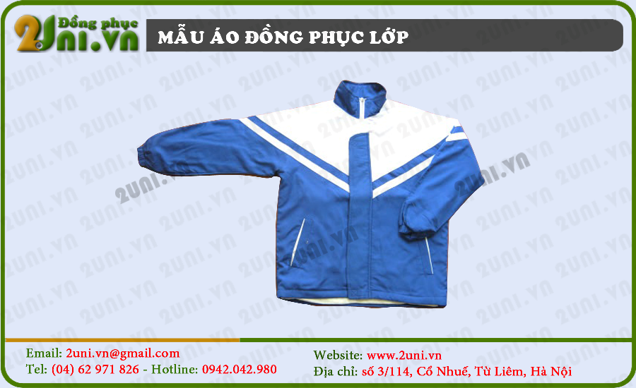 Mẫu áo khoác học sinh U100